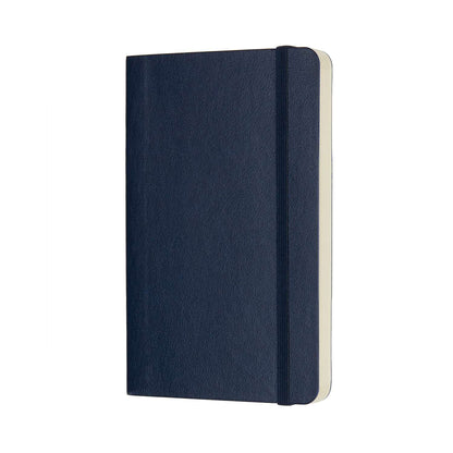 Moleskine Notebook Pocket Sapphire Blue Soft Cover Plain