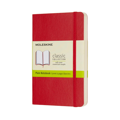 Moleskine Pocket Plain Soft Cover Notebooks