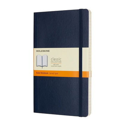 Moleskine Large Ruled Soft Cover Notebooks