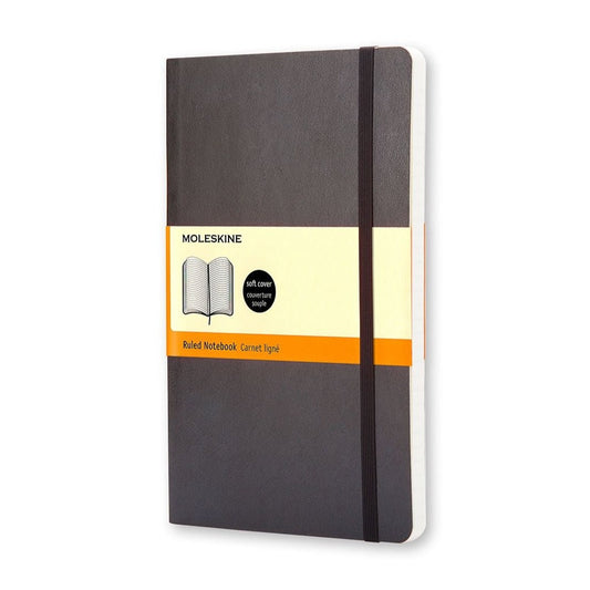 Moleskine Large Ruled Soft Cover Notebooks