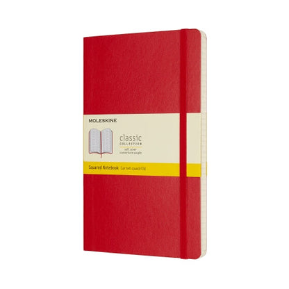 Moleskine Large Square Soft Cover Notebooks