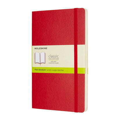 Moleskine Large Plain Soft Cover Notebooks