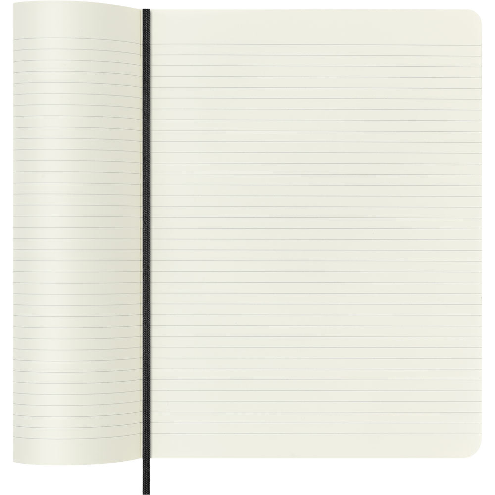 Moleskine LE Vegea Boa Black Extra Large Ruled Soft Cover Notebook with Gift Box