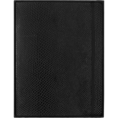 Moleskine LE Vegea Boa Black Extra Large Ruled Soft Cover Notebook with Gift Box