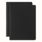 Moleskine Smart Cahier XL Plain Black Journals Pack of 2