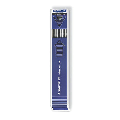 Staedtler Mars Carbon Leads 200-HB 2mm Tube of 12 Degree HB