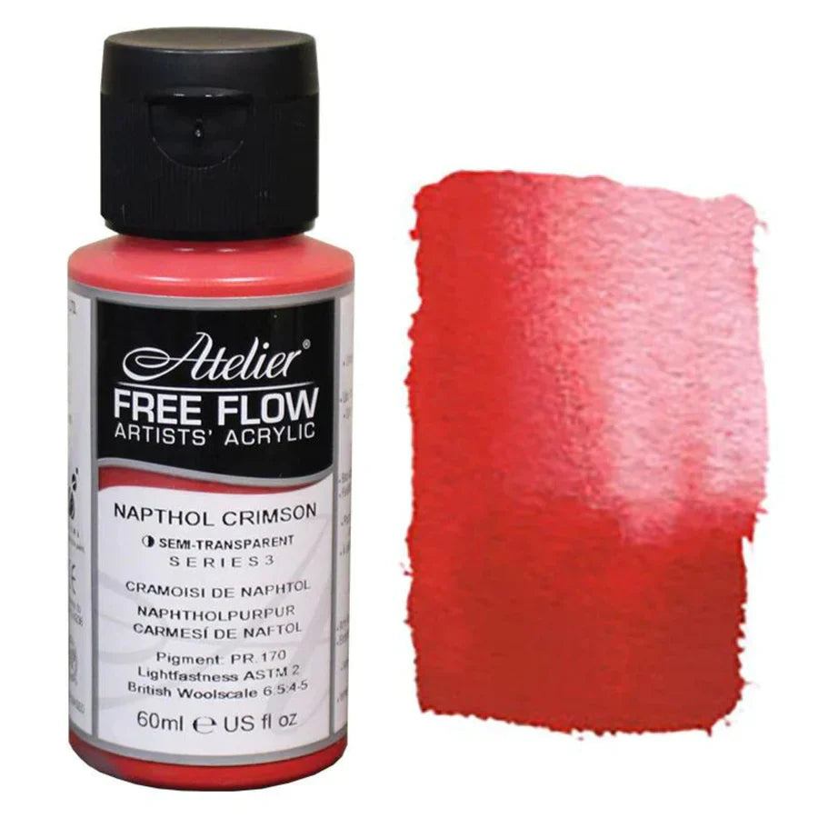 Atelier Free Flow Acrylic Paints 60ml