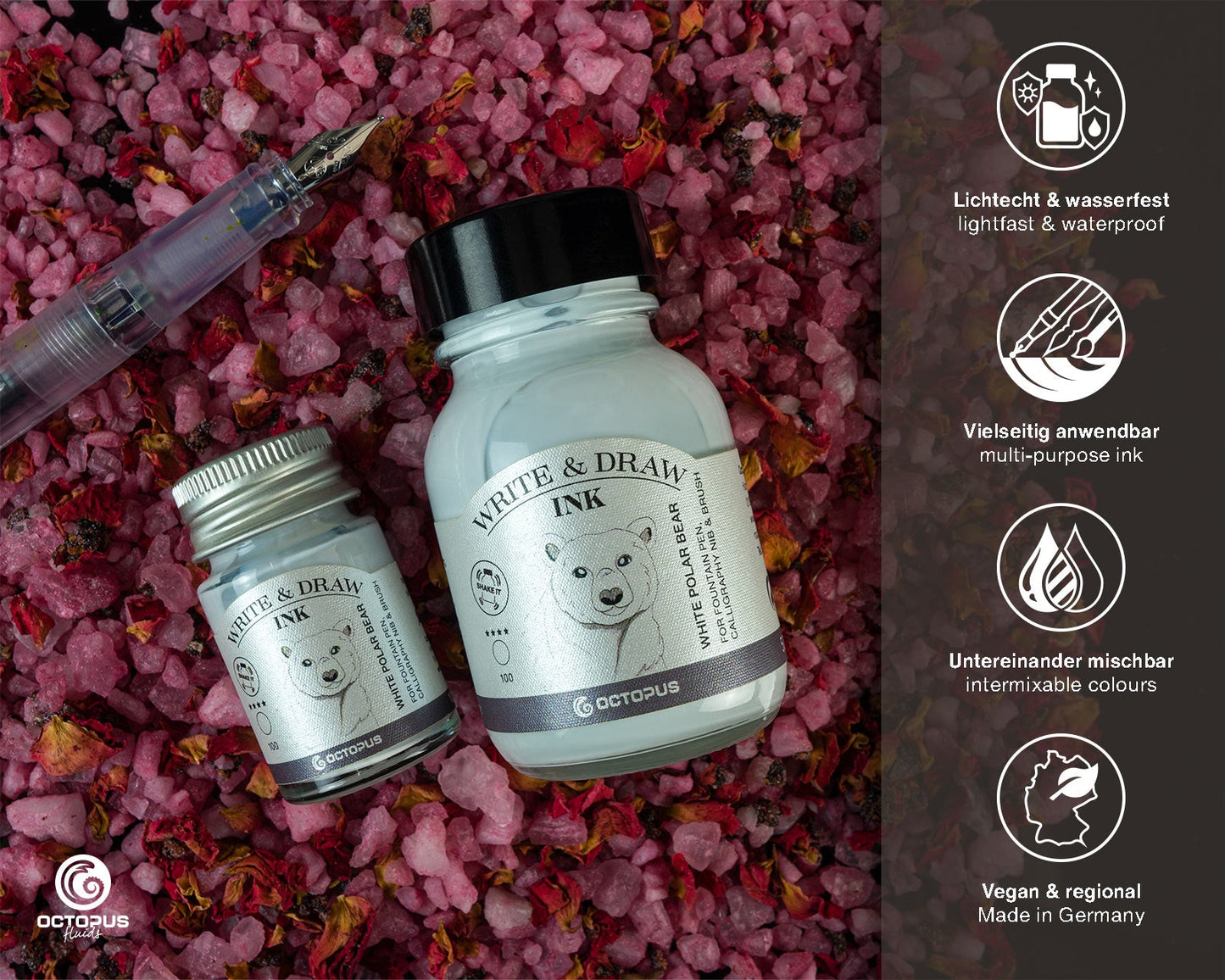 Octopus Fluids Write and Draw Inks 50ml