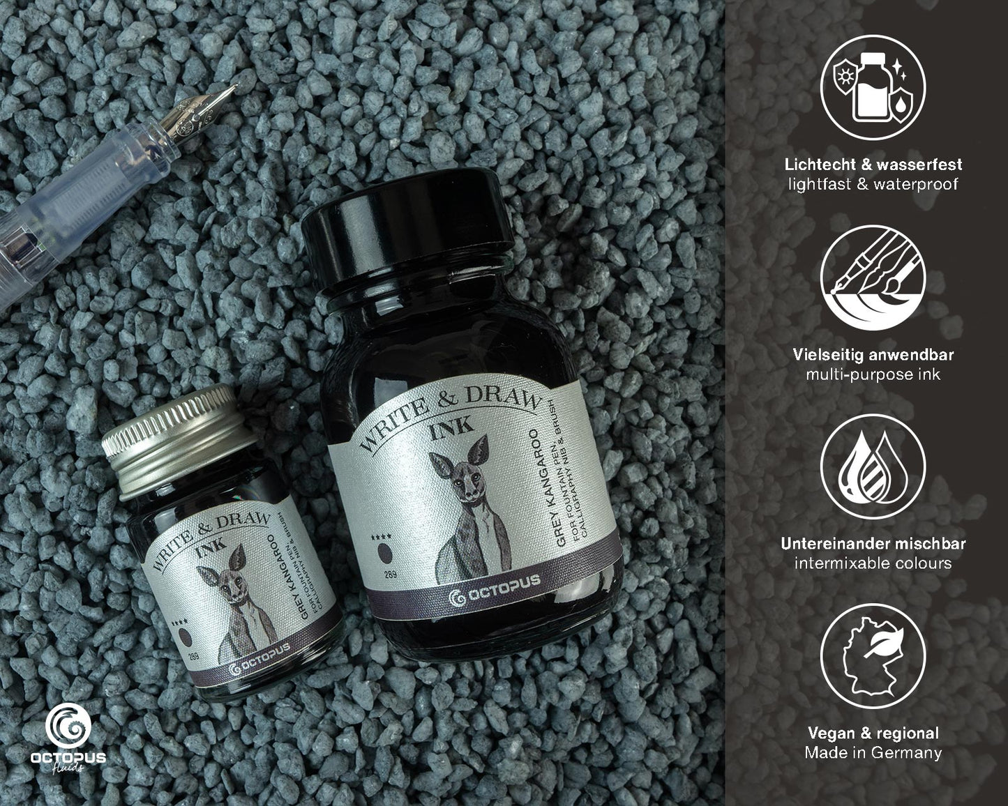 Octopus Fluids Write and Draw Inks 50ml
