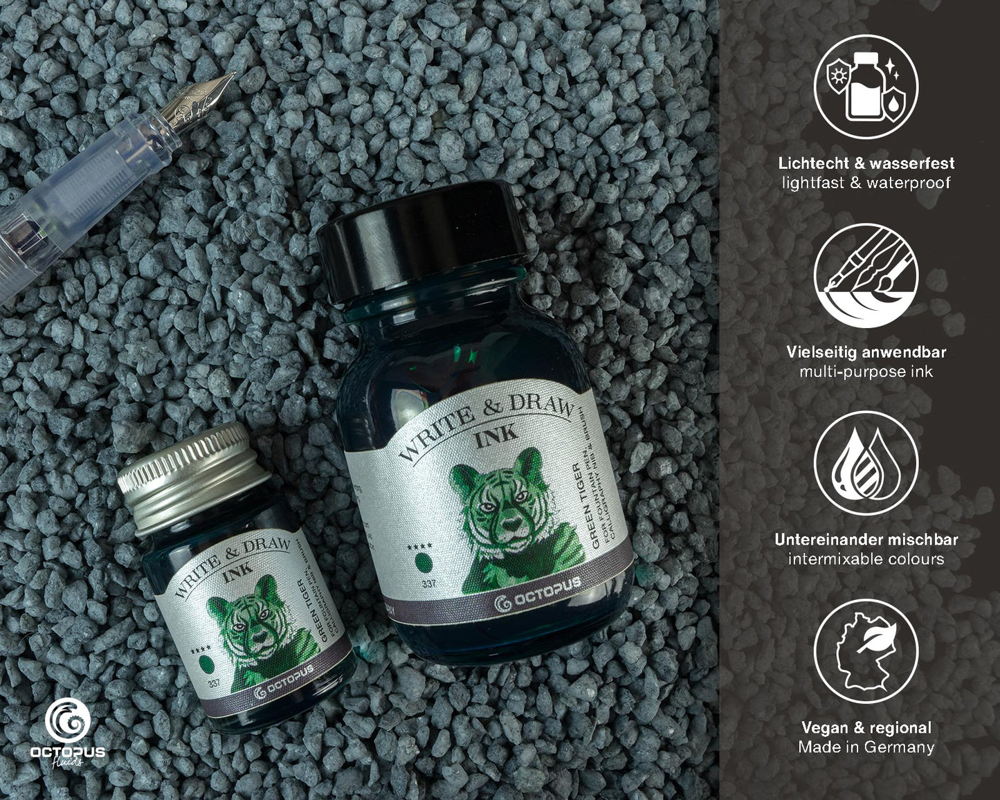 Octopus Fluids Write and Draw Inks 50ml