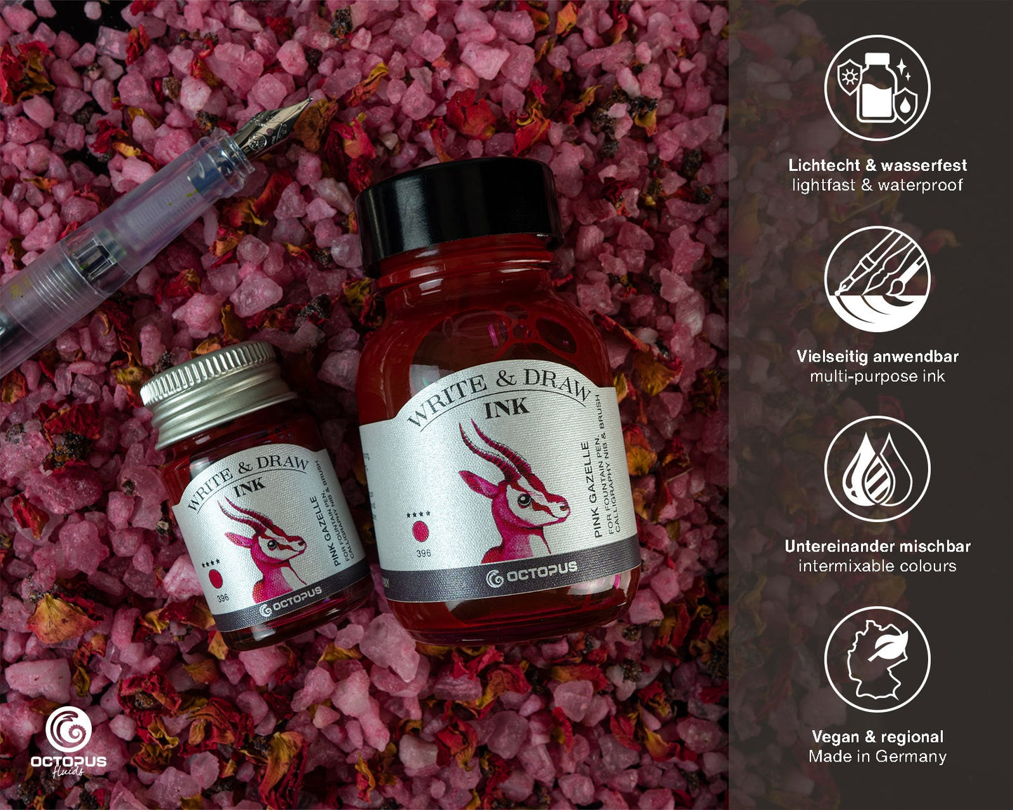 Octopus Fluids Write and Draw Inks 50ml