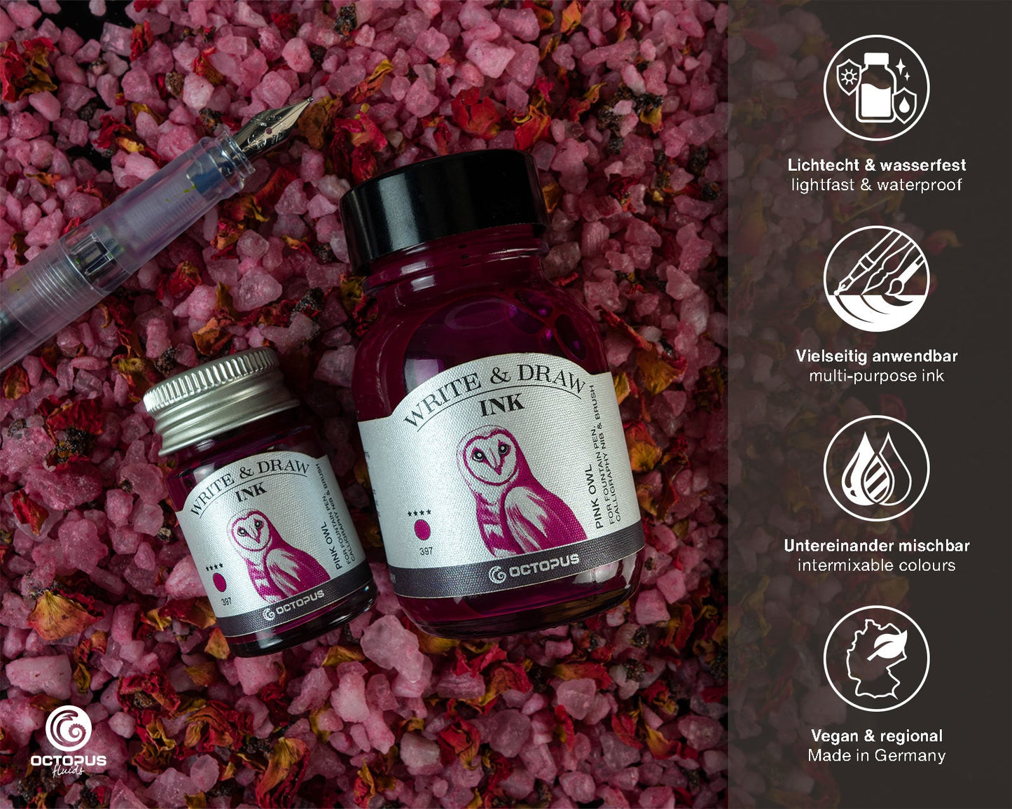 Octopus Fluids Write and Draw Inks 50ml