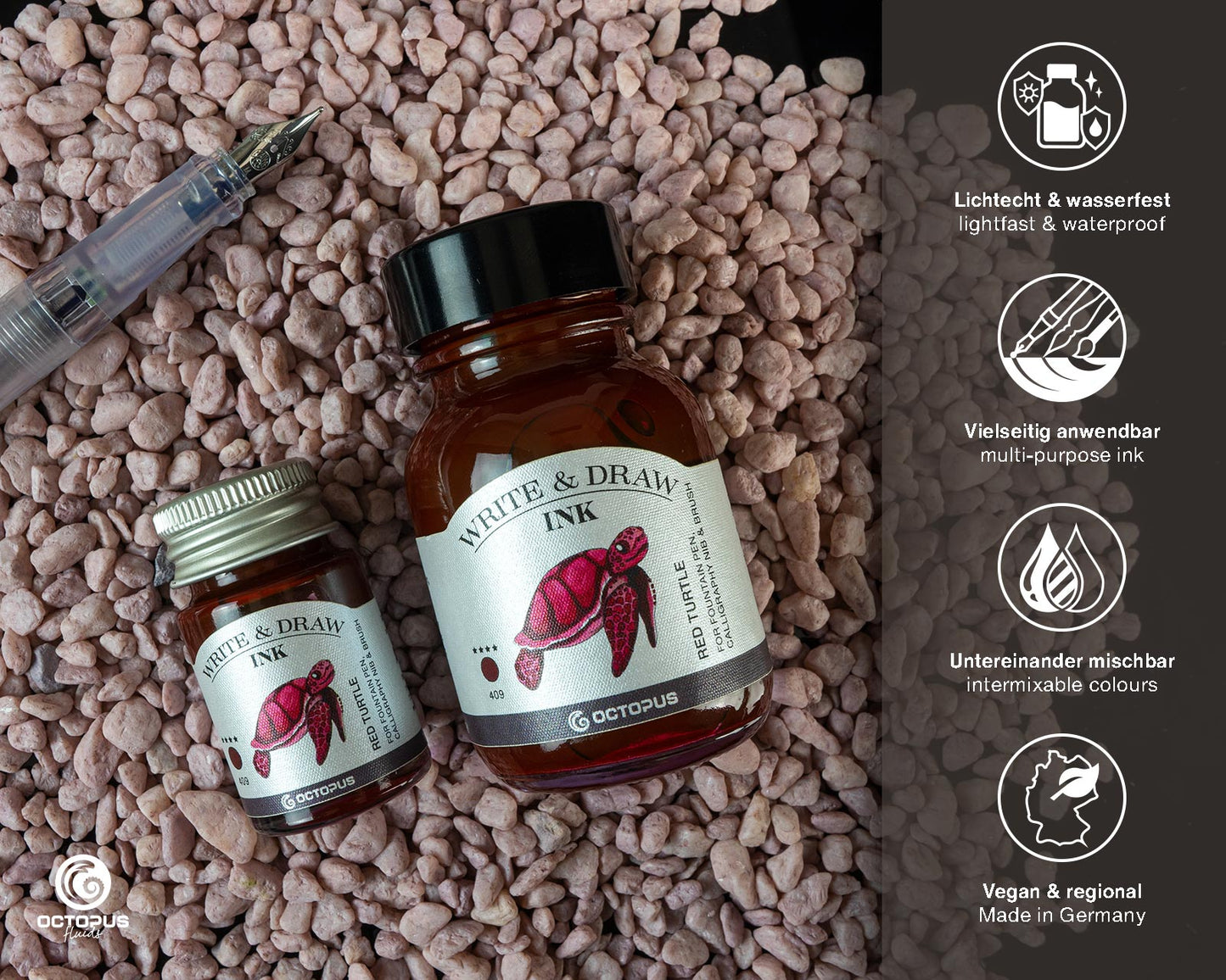 Octopus Fluids Write and Draw Inks 50ml