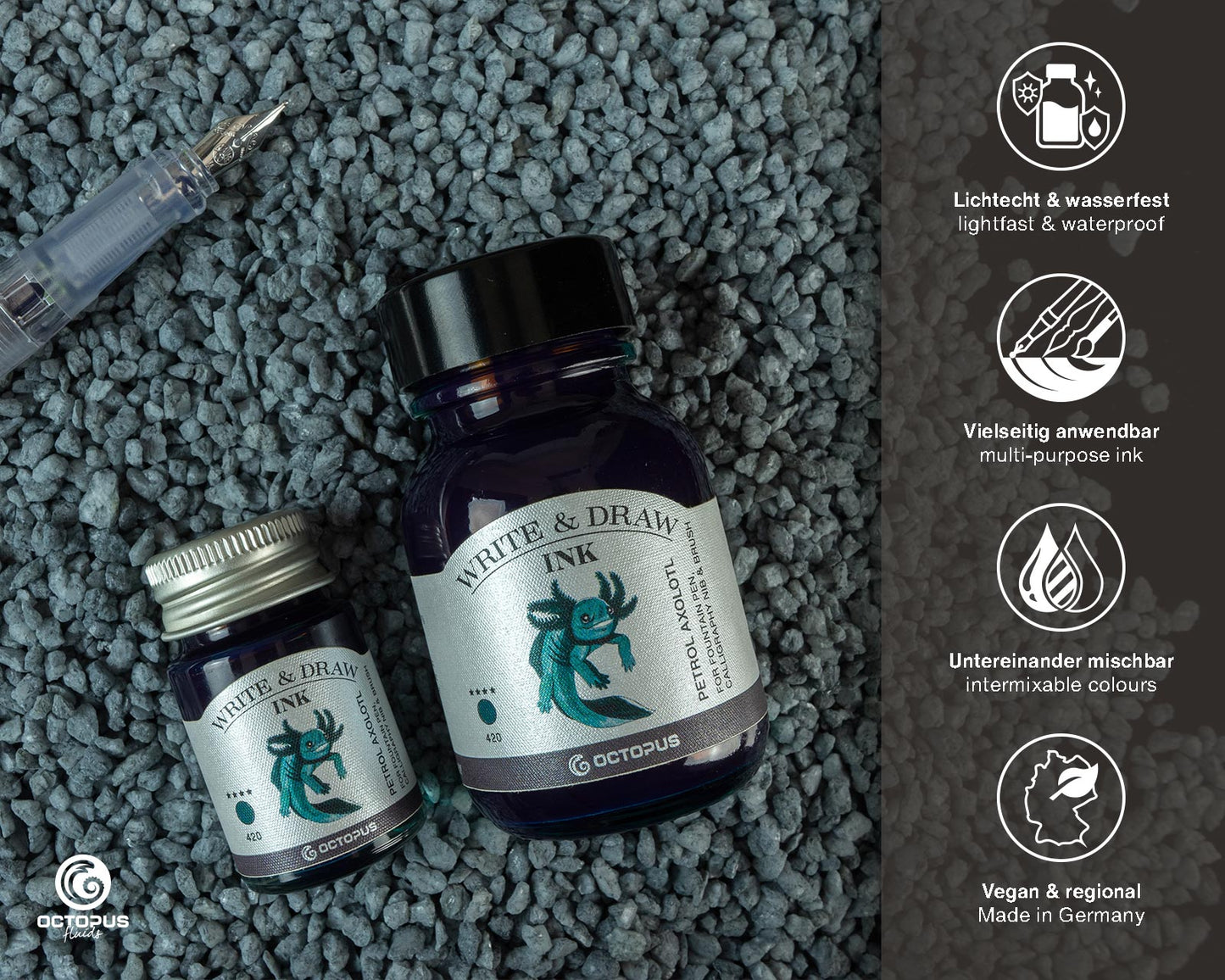 Octopus Fluids Write and Draw Inks 50ml