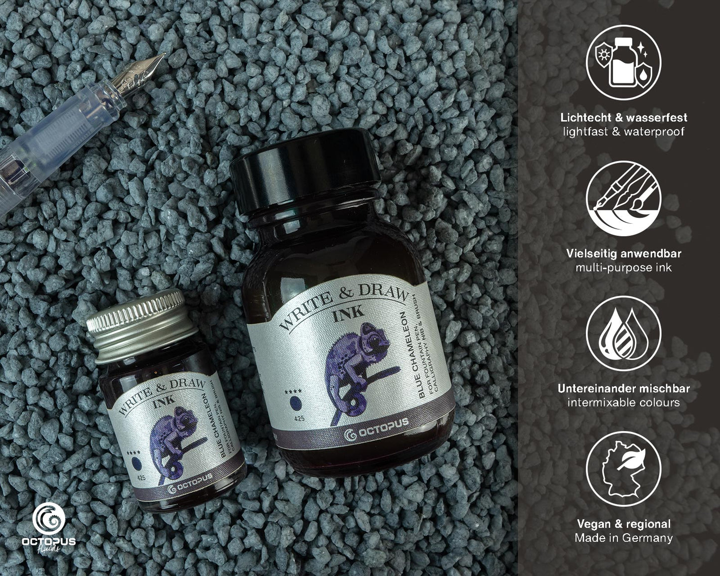 Octopus Fluids Write and Draw Inks 50ml