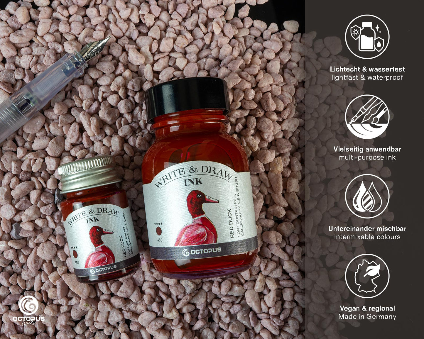 Octopus Fluids Write and Draw Inks 50ml