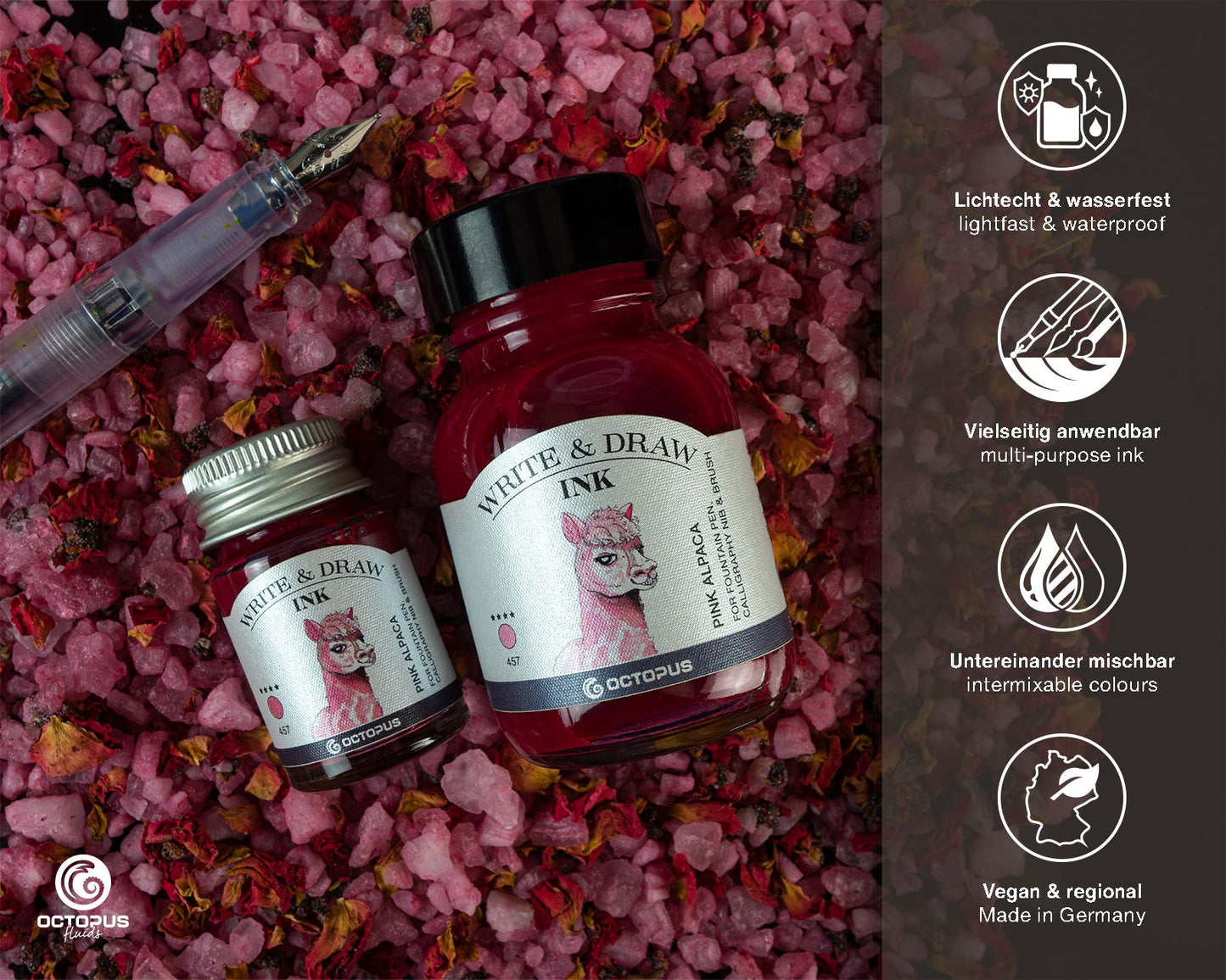 Octopus Fluids Write and Draw Inks 50ml