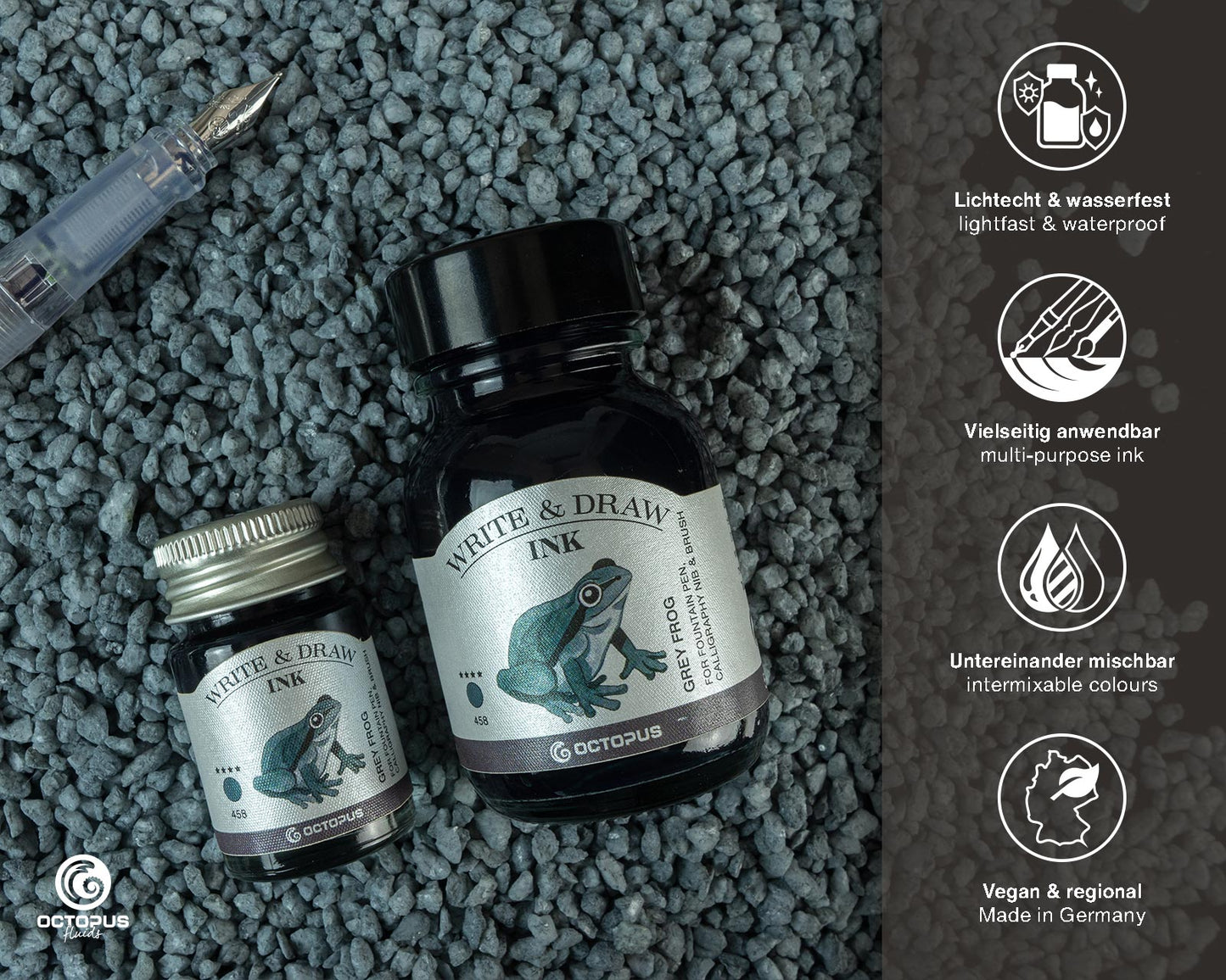 Octopus Fluids Write and Draw Inks 50ml