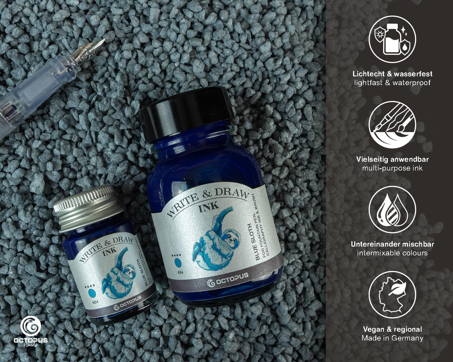 Octopus Fluids Write and Draw Inks 50ml