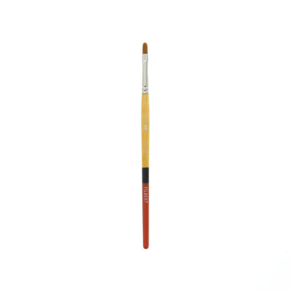 Princeton Snap! 9650 Short Handle Gold Taklon Filbert Brushes
