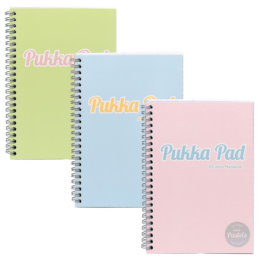 Pukka Pastel A5 Jotta Notebooks
