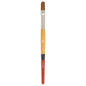 Princeton Snap! 9650 Short Handle Gold Taklon Filbert Brushes