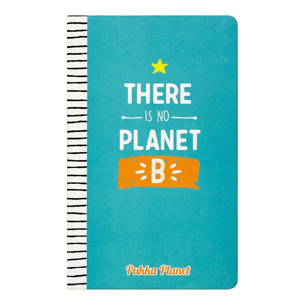 Pukka Planet 13x21cm There Is No Planet B Softcover Notebook