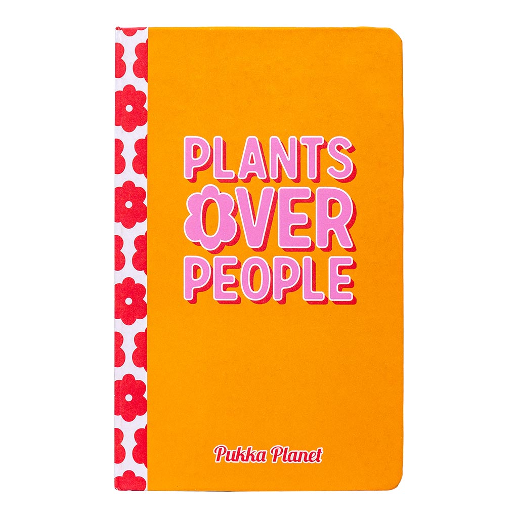 Pukka Planet 13x21cm Plants Over People Softcover Notebook