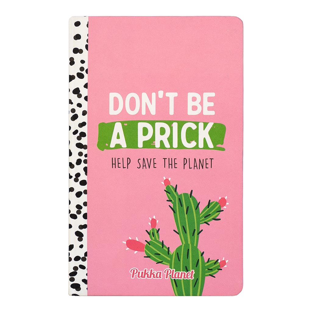 Pukka Planet 13x21cm Don't Be A Prick Softcover Notebook