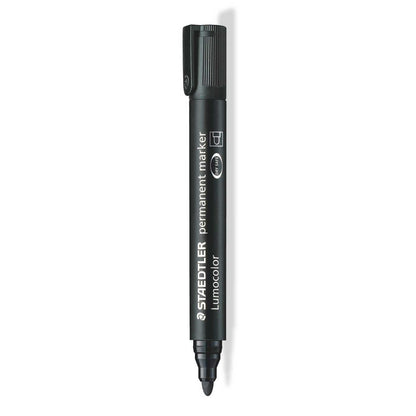 Staedtler Permanent Marker 352-9 Bullet Tip Lumocolor Black