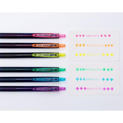 Pilot Juice Gel Pen - Neon Colour - 3 Colour Set - 0.5 mm