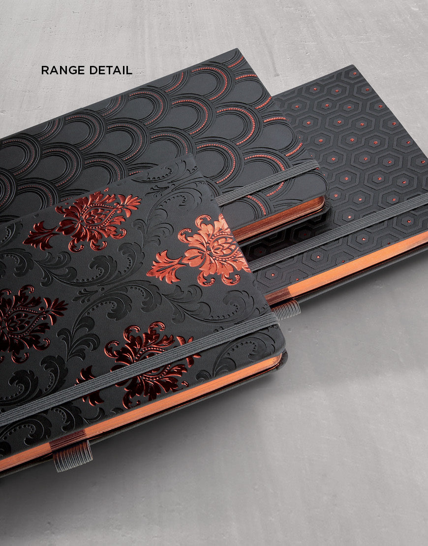 Castelli Pocket Ruled C And G (copper) Notebooks