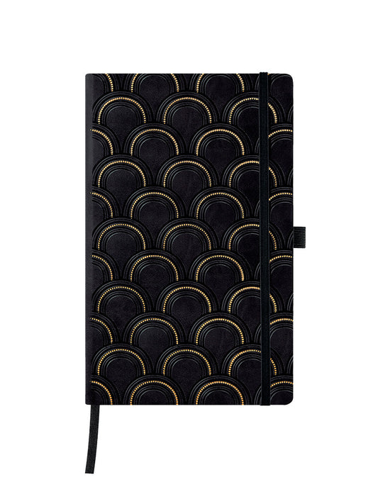 Castelli Pocket Ruled C And G (gold) Notebooks