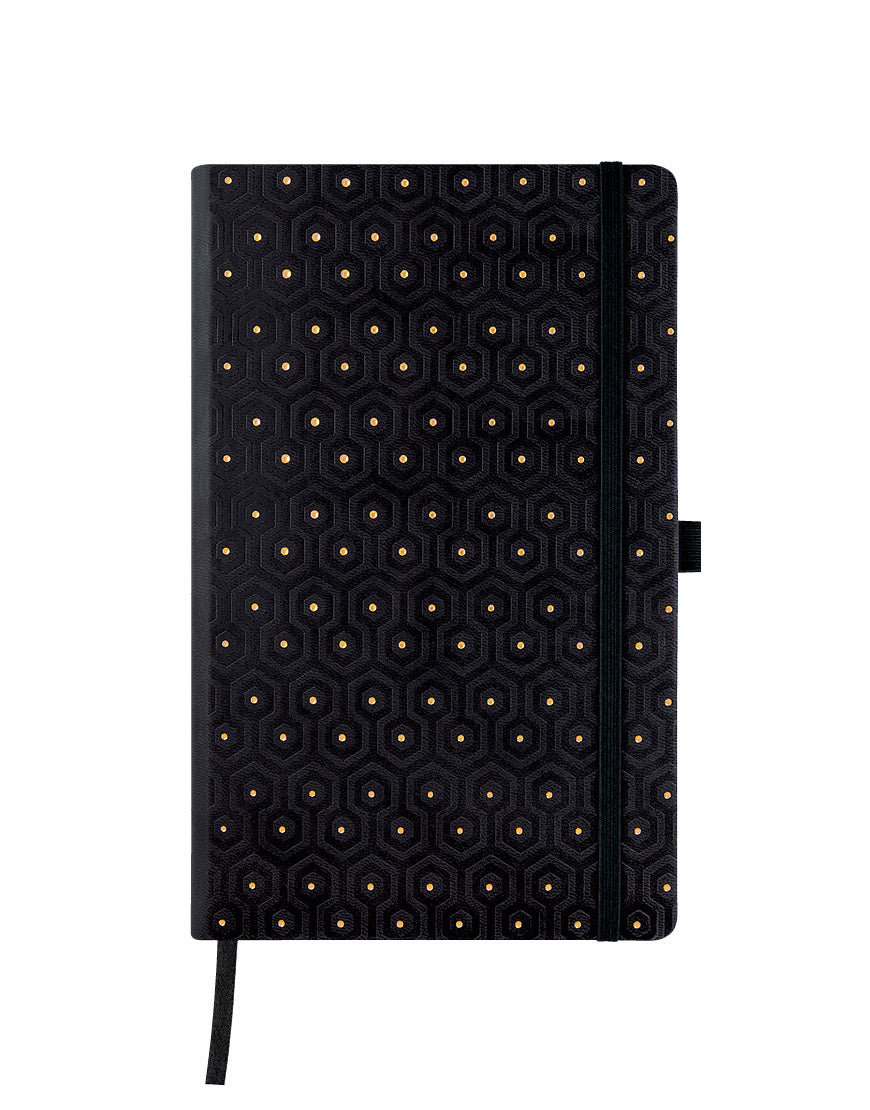 Castelli Pocket Ruled C And G (gold) Notebooks