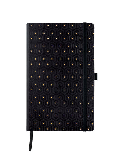 Castelli Pocket Ruled C And G (gold) Notebooks