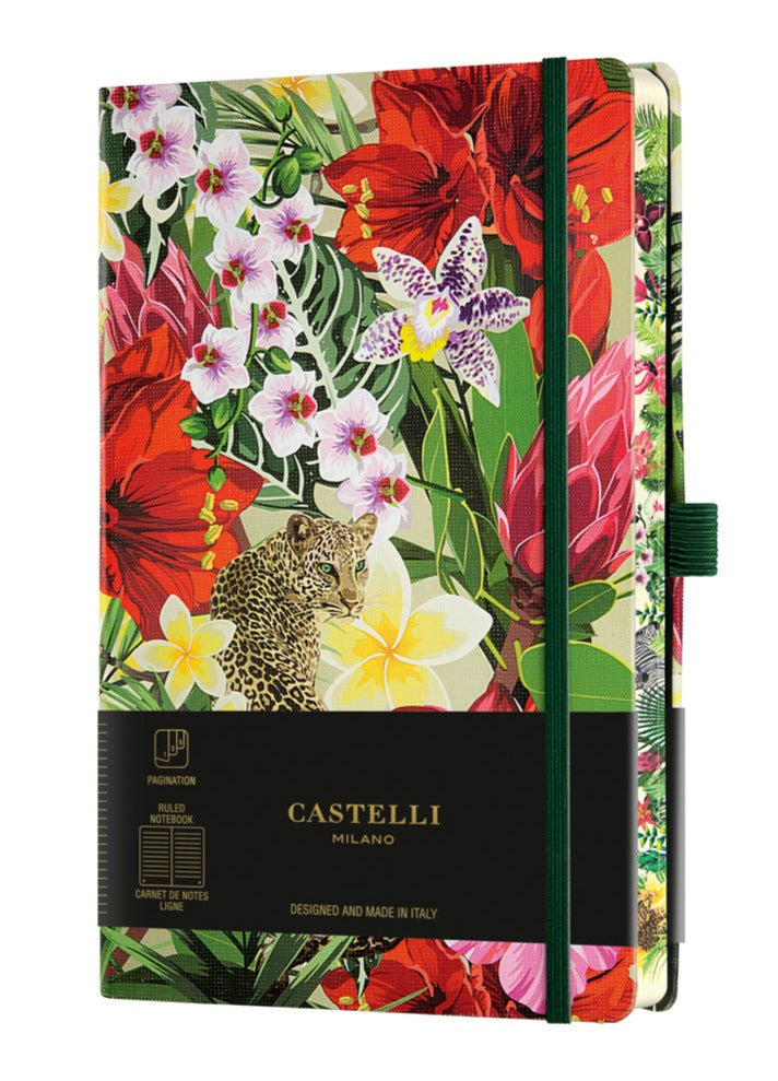 Castelli Eden A5 Ruled Notebooks