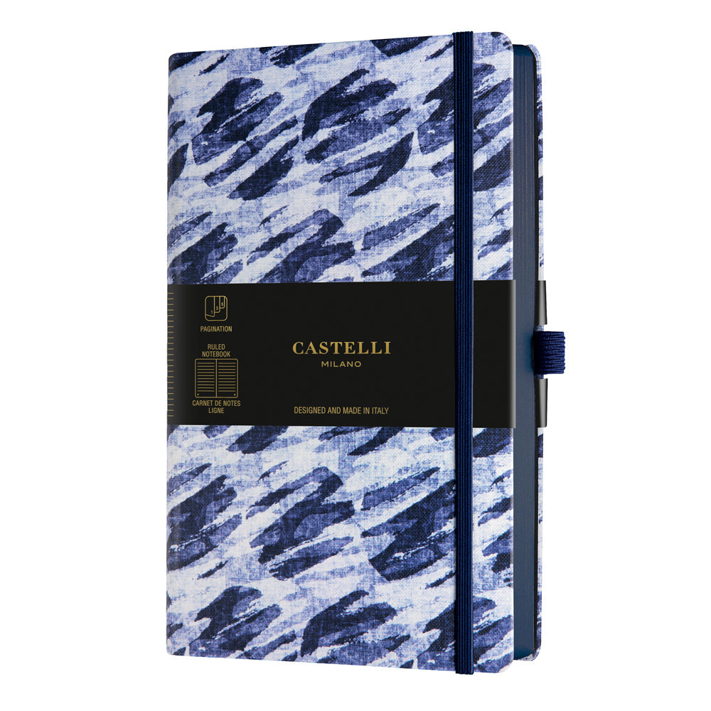 Castelli Shibori A5 Ruled Notebooks