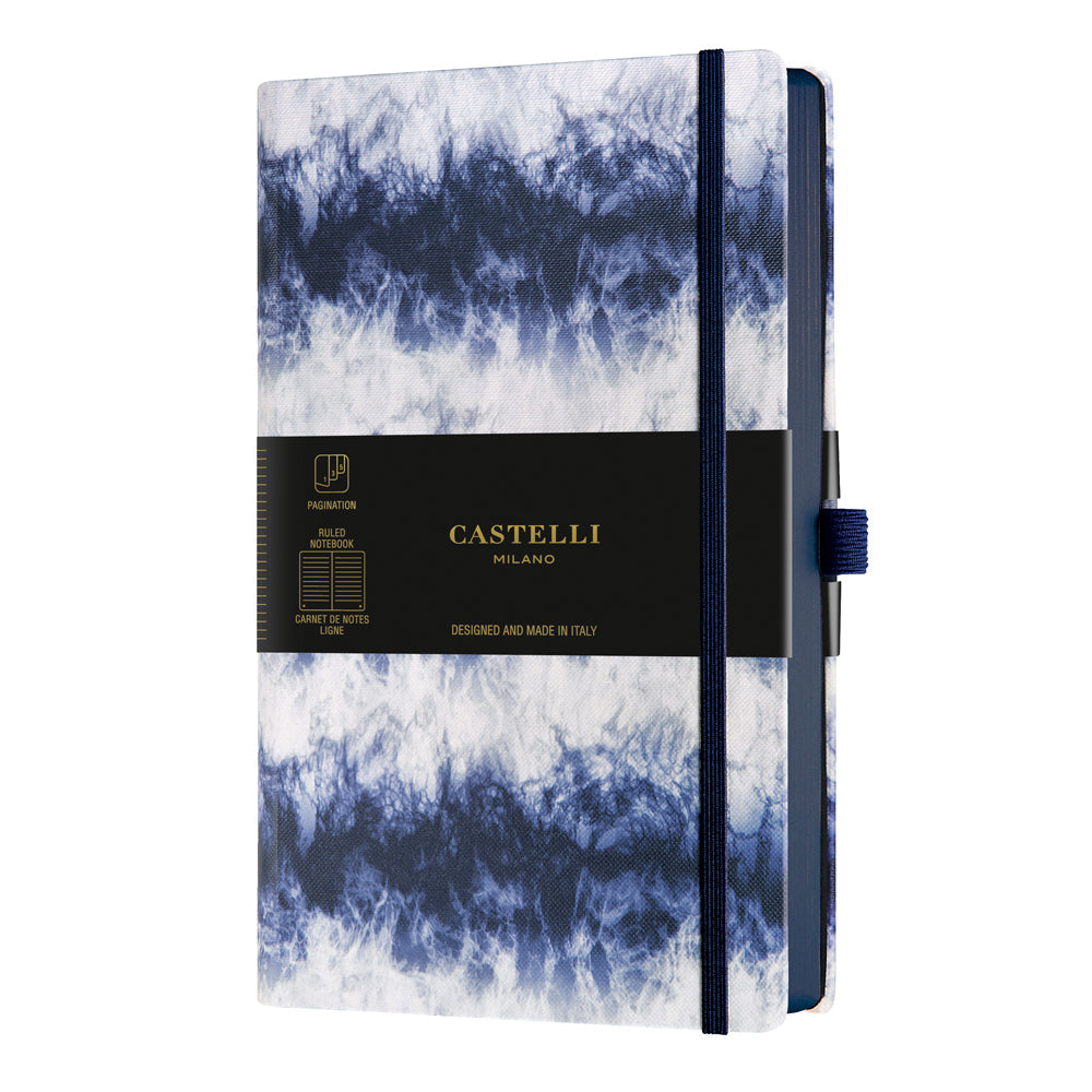 Castelli Shibori A5 Ruled Notebooks