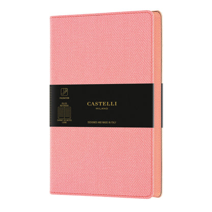 Castelli A5 Ruled Harris Notebooks