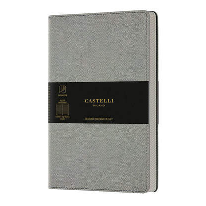 Castelli A5 Ruled Harris Notebooks
