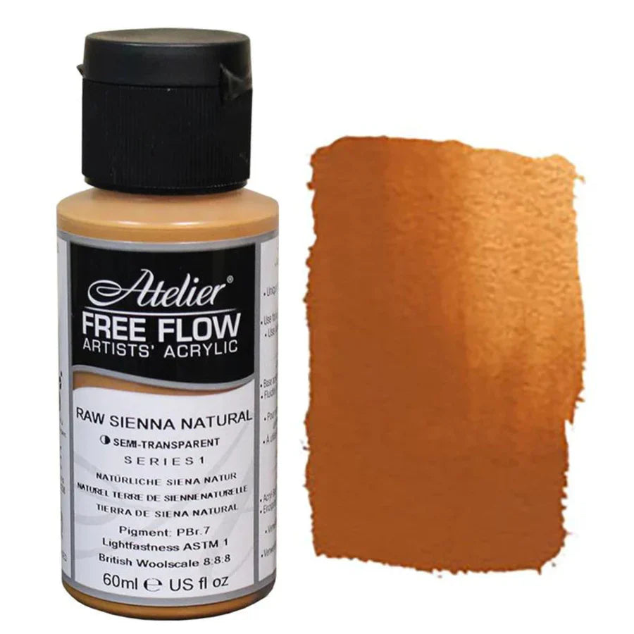 Atelier Free Flow Acrylic Paints 60ml