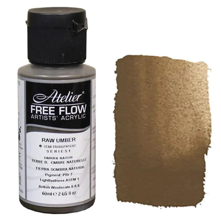 Atelier Free Flow Acrylic Paints 60ml