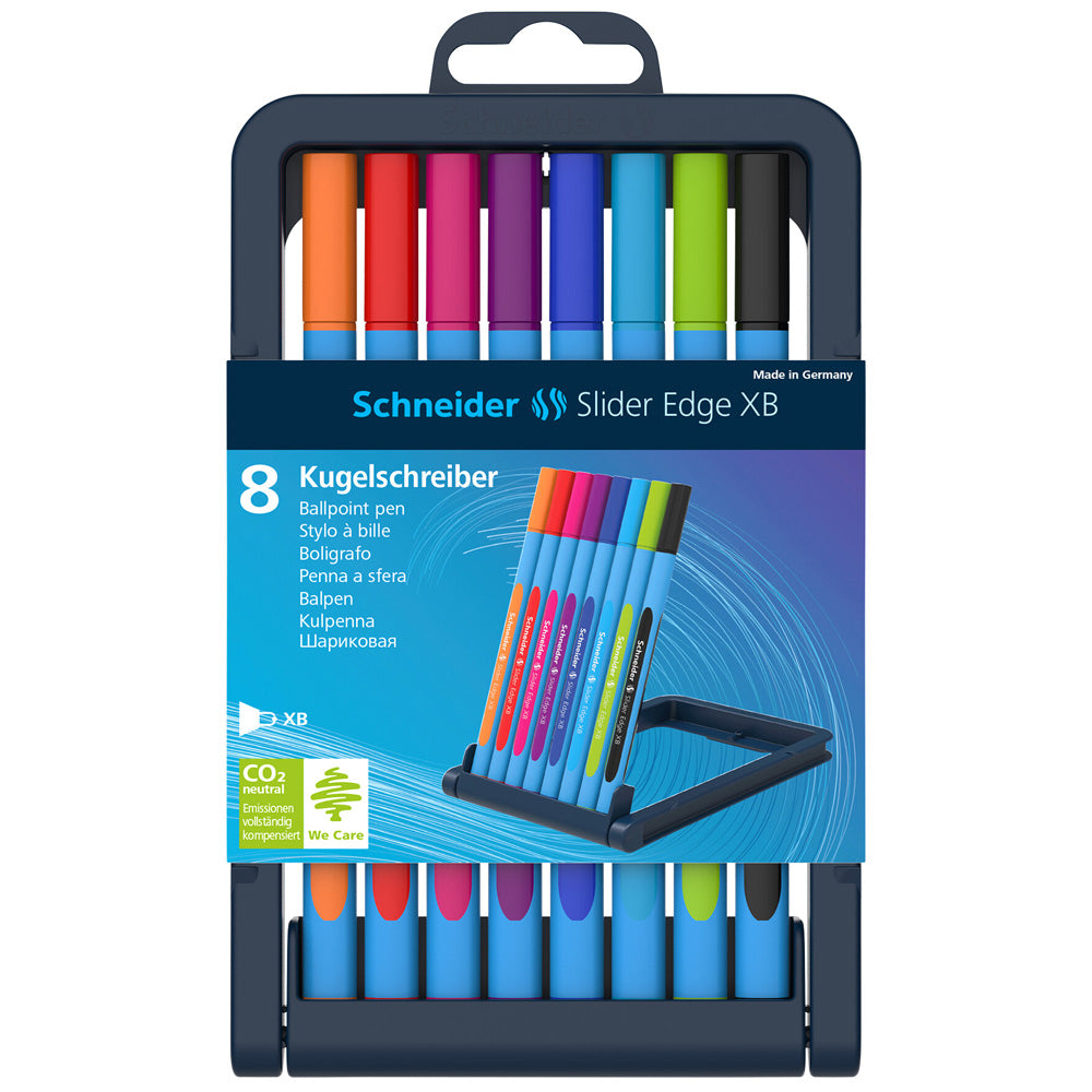 Schneider Slider Edge XB Ballpoint Pens Case of 8