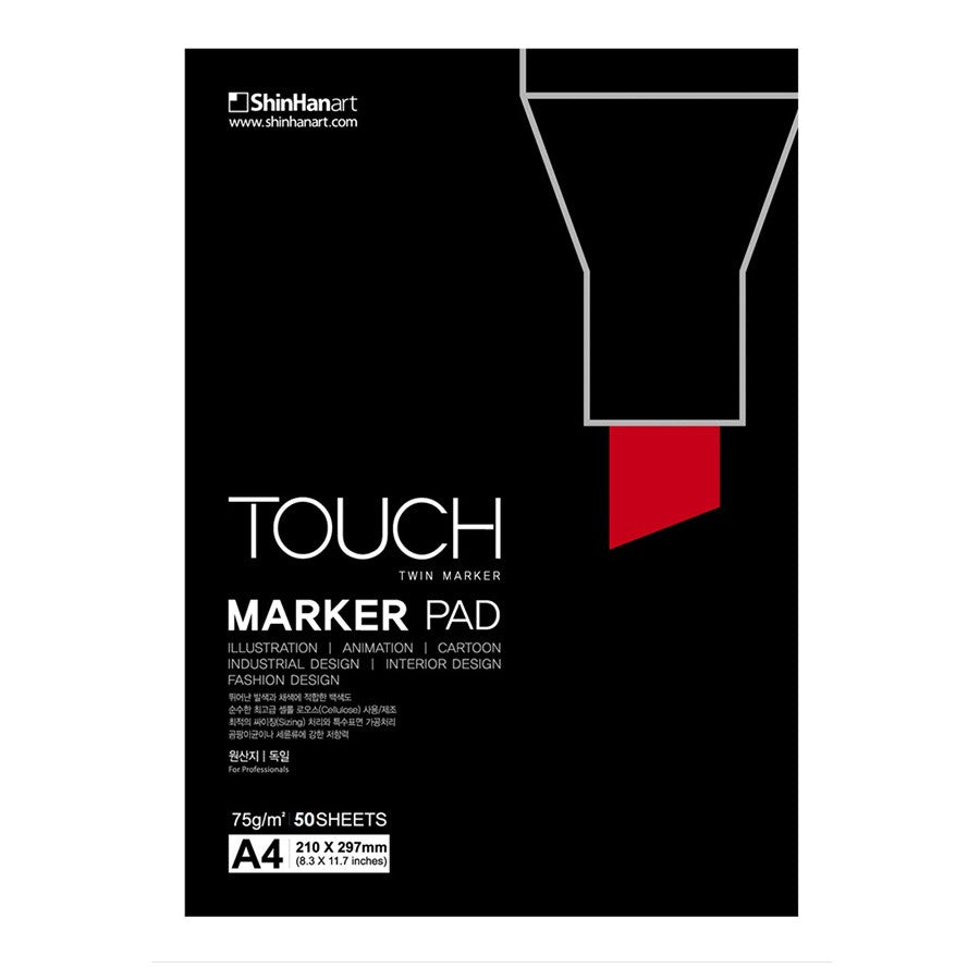 ShinHan Touch Marker Pad 75gsm 50 Sheet