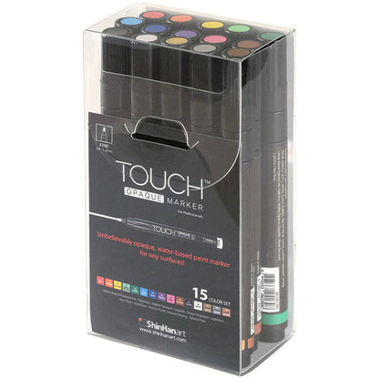 ShinHan Touch Opaque Markers Fine Set of 15
