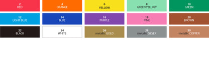 ShinHan Touch Opaque Markers Fine Set of 15