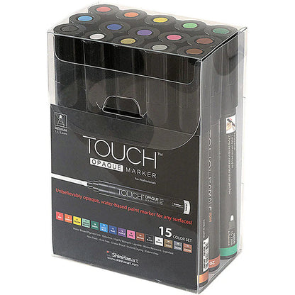 ShinHan Touch Opaque Markers Medium Set of 15