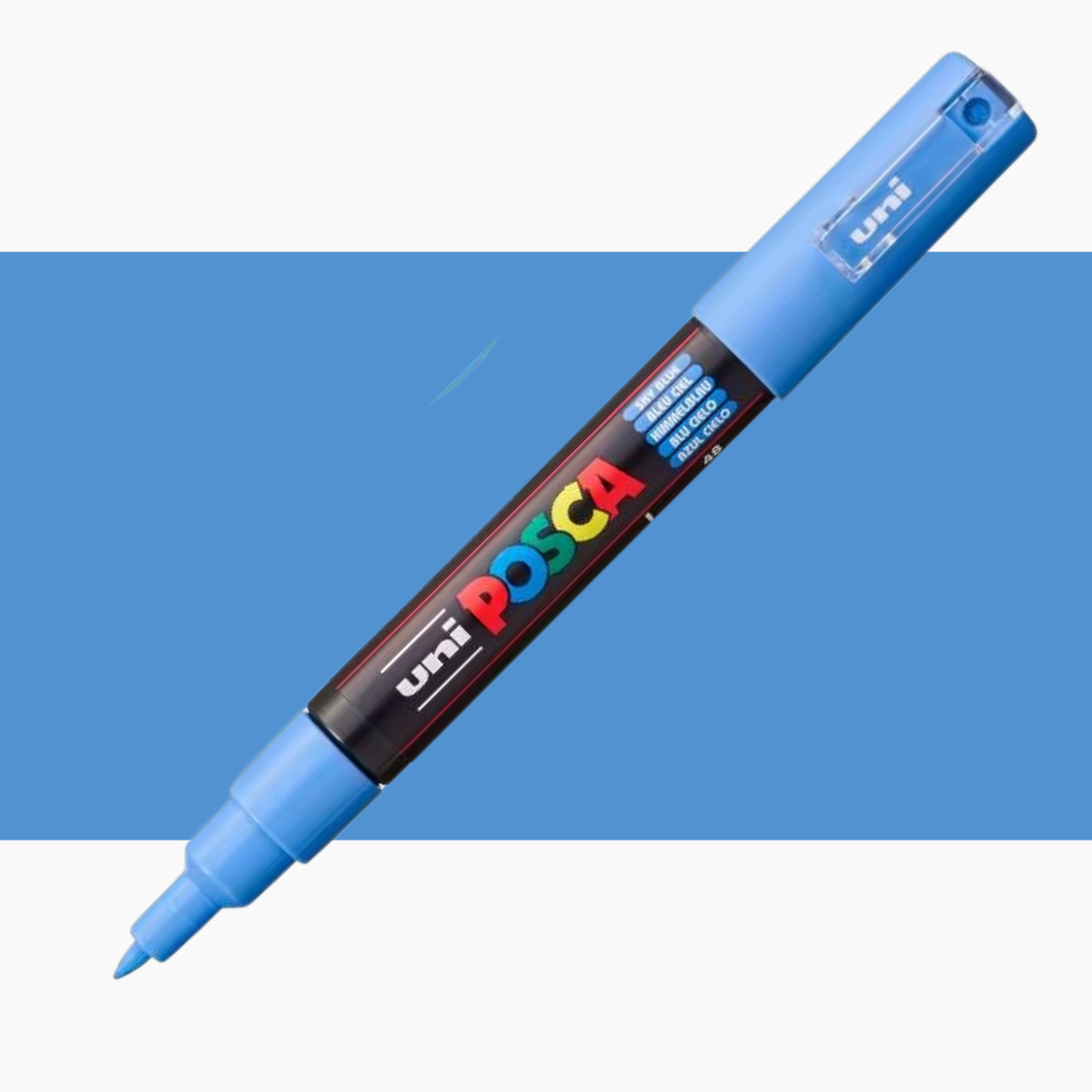 Uni Posca PC-1M Ultra Fine 0.7mm Round Tip Markers