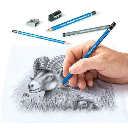 staedtler design journey set mixed sketching set 12