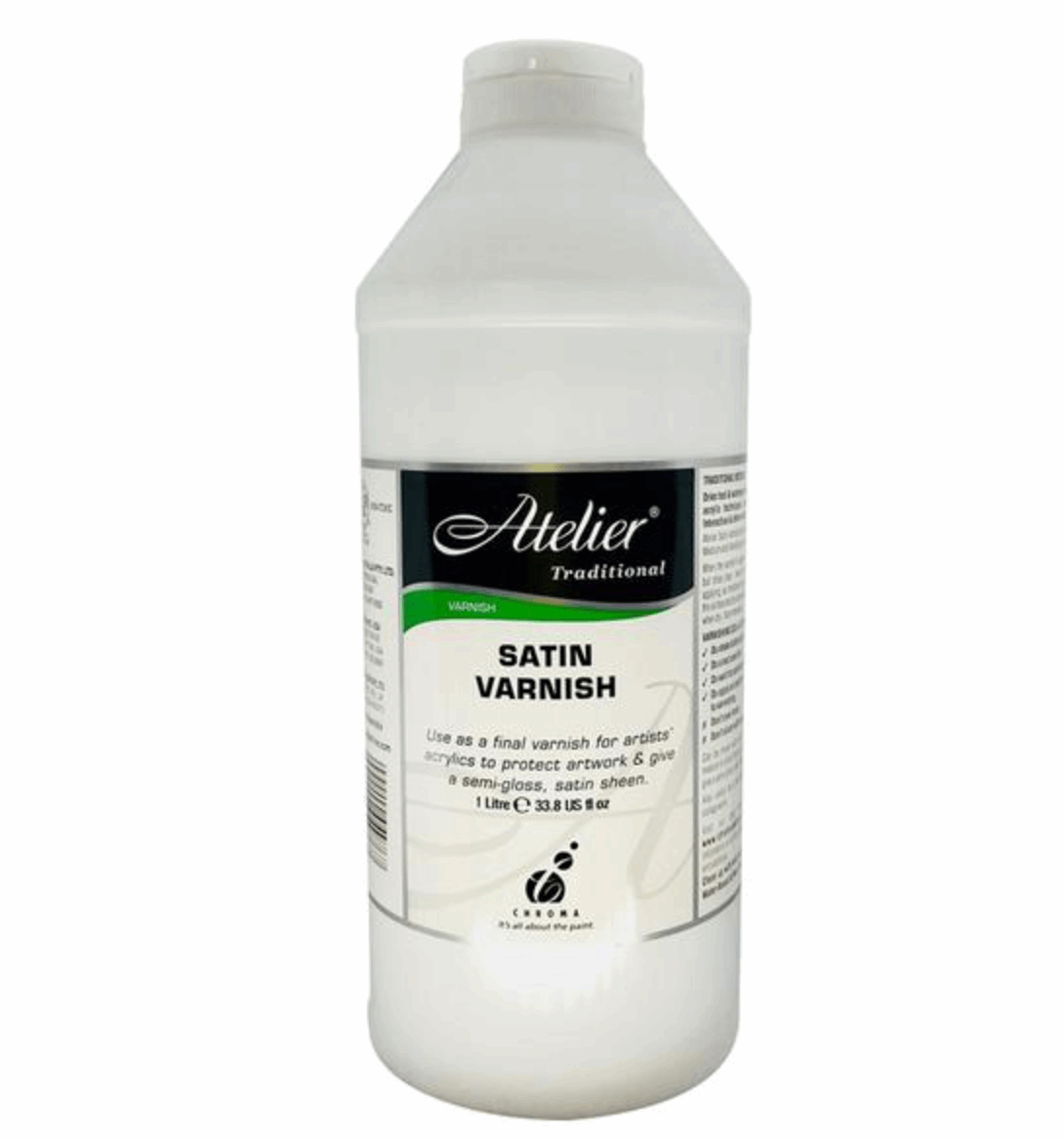 Atelier Satin Varnish 1 Litre